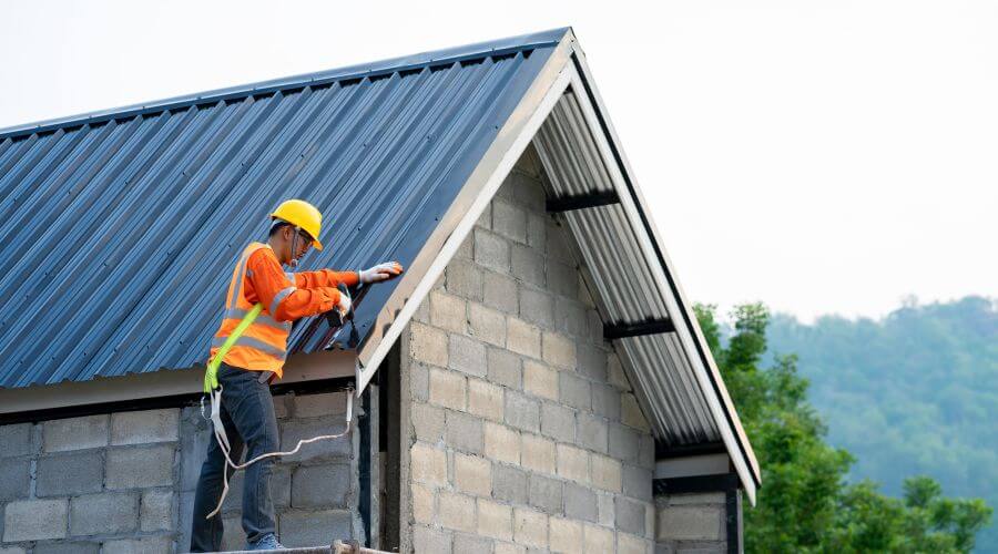 Professional metal roof installation in Westfield, IA